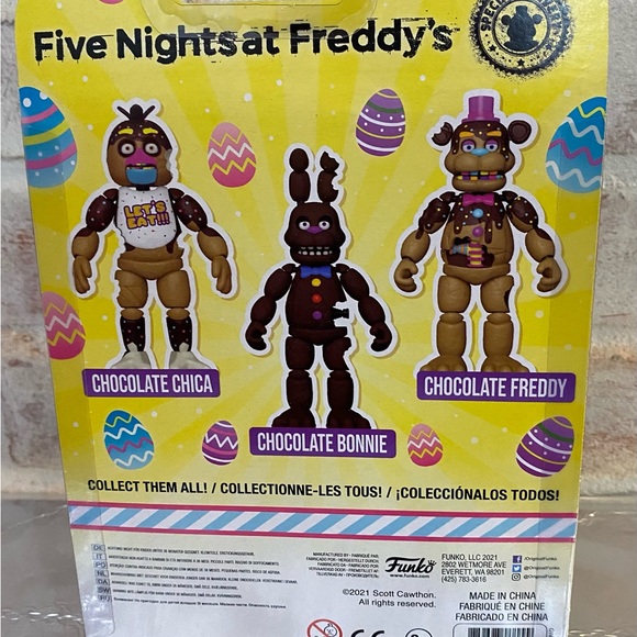 FNAF Chocolate Bunny Collectible Figure - Picture 6 of 9